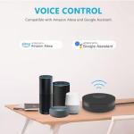 WiFi Smart Remote Controller Smart Home IR Universal Remote Blaster, One for All Control TV DVD AUD Fan Air Conditioner etc, Compatible with Alexa and Google Home