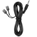 IR Repeater Infrared Repeater System Kit Control Up to 10 Devices Hidden IR Remote Extender Set for Set-top Box, Amplifier, Receiver, DVD, AVR, Blu-ray Player, More