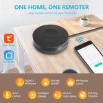 WiFi Smart Remote Controller Smart Home IR Universal Remote Blaster, One for All Control TV DVD AUD Fan Air Conditioner etc, Compatible with Alexa and Google Home