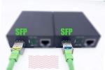 Elfcam® - 1-Piar 1.25G SFP Module Single Mode with The Fiber Optic Port SC/UPC Singlemode, DDM 10km