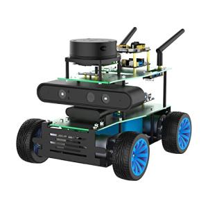 AI Electronic Science Project Learning Kit - ROS Beginner's Guide, Smart Robot, Voice Control, Python/C++ APP Control (Without Jetson Nano)