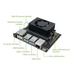 Jetson Nano Developer Kit, Onboard 16GB EMMC,Support SD Card SSD Extensions for AI Machine Learning(Heat Sink Version)