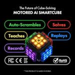 eX-Mars Connect | AI Robot Cube & Smart Cube, Self Scrambling STEM Cube with 10 Puzzle Types | Self Solving Speed Cube, Plays Music | Great X-Mars Experience for Kids, Teens & Adults.