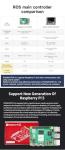 AI Electronic Science Project Learning Kit - ROS Beginner's Guide, Smart Robot, Voice Control, Python/C++ APP Control (Without Jetson Nano)