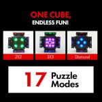 eX-Mars Connect | AI Robot Cube & Smart Cube, Self Scrambling STEM Cube with 10 Puzzle Types | Self Solving Speed Cube, Plays Music | Great X-Mars Experience for Kids, Teens & Adults.
