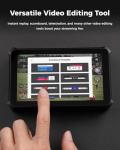 OBSBOT Talent Video Switcher Monitor Encorder Recorder All in One Video Mixer with 7 Video Inputs, Live Streaming to NDI/RTMP/SRT/YouTube and Others Platforms via Wi-Fi, 4G LTE, Ethernet, USB Port.
