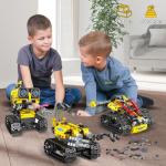 CUBIMANA Robot Building Toys for Kids - 5 in 1 Remote- & App-Controlled Robots Toy, RC Wall/Engineering/Mech Scorpion Building STEM Toys, Robot Toy Gifts for Kids Boys Girls Age 10+ (560 PCS)