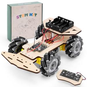 RC Robot Car Kit for Kids Ages 8-12 12-16, STEM Science Kits, STEM Projects, Gifts for 8 9 10 11 12 13 14 15 16 Year Old Boys Girls Teens, Cool Engineering Building Toys