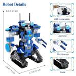 Yerloa Robot Building Kit for Ages 6-12, Remote & APP Control Toys, Robotics STEM Projects, Gifts for 8-12 Year Old Boys Girls, 405 Pcs