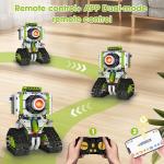 STEM Robotics Kit for Kids Ages 8-12,5 In1 Robot Building Kit Toys,337 Pcs Blocks App & Remote Control Robot Building Set,Erector Science Set For Kids Age 8 9 10 11 12+ Educational Gift For Boys
