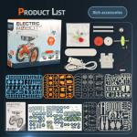 Jiakora 12-in-1 STEM Robot Kit Toys for Kids 8-12 12-16, DIY Robot Building Educational STEM Science Kits for Kids Age 8-12 12-16, 8 9 10 11 12 13 14 15 16 Year Old Boy Birthday Gifts