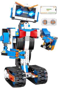 OKK Robot Kit, STEM Toys for Kids 8-12, APP & Remote Control, DIY Engineering Educational Coding Robotics, Programmable Building Sets Gifts for Boys Girls