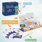 STEM Robotics Kits for Kids Age 8-12, DIY Engineering Crafts Kit Science Robot Building STEM Toys for Boys & Girls Ages 6-8 8-10 6 7 8 9 10 12 13 14
