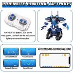 Yerloa Robot Building Kit for Ages 6-12, Remote & APP Control Toys, Robotics STEM Projects, Gifts for 8-12 Year Old Boys Girls, 405 Pcs