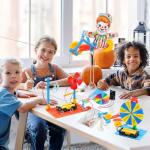 STEM Robotics Kits for Kids Age 8-12, DIY Engineering Crafts Kit Science Robot Building STEM Toys for Boys & Girls Ages 6-8 8-10 6 7 8 9 10 12 13 14