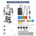 Hiwonder AI Intelligent Visual Humanoid Robot Powered by Raspberry Pi 5 4GB,DIY Robot Kits for Teens and Adults Supports App,Python Programming,PC Software and VNC Remote Desktop Control（Advanced Kit）