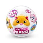 Pets Alive Hamstermania (Orange) by ZURU Hamster, Electronic Pet, 20+ Sounds Interactive, Hamster Ball Toy for Girls and Children