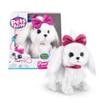 Pets Alive Lil' Paw The Walking Puppy by ZURU Interactive Dog That Walk, Waggle, and Barks, Interactive Plush Pet, Electronic Leash, Soft Toy for Kids and Girls