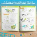 Thames & Kosmos My Robotic Pet: Coding Chameleon STEM Building & Experiment Kit | Color-Sensing Coding Robot for Boys & Girls Ages 8+, Screen-Free Educational Fun, Robotic Reptile with 3 Play Modes