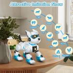 Smart Robots Dog Toy for Kids, Programmable Interactive RC Robotic Pets with Voice Control and Touch Sensory, Imitates Animals Music Dancing, Present for Kids Boys and Girls
