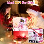 Robot Cat Interactive Toys for Girls: Remote Control Electronic Pink Kitty Pets - Robotic Can Dancing Touch Programmable Mechanical Cat for Kids Age 4-9 Christmas/Birthday Surprise Gifts