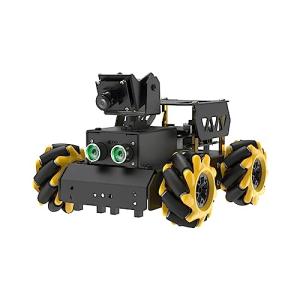 AI Vision Robot Car Kit for Raspberry Pi, TurboPi Coding Robot Kit STEM Projects Educational Building Robot Python Programming Programmable Open Source Smart Robotic (without Raspberry Pi)