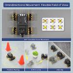 AI Vision Robot Car Kit for Raspberry Pi, TurboPi Coding Robot Kit STEM Projects Educational Building Robot Python Programming Programmable Open Source Smart Robotic (without Raspberry Pi)