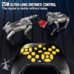 STEM Smart Robot Dog with Mechanical Claw, Grab & Carry Toys, Remote Control Programmable Robot Pet for Kids Ages 6+, AI Interactive Dog with 30+ Tricks, Gift for Boys & Girls