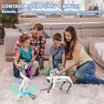 Mostop Smart Robot Dog, Interactive AI Smart Dog Toy for Kids 5-7 - RC Robot Puppy with Voice/App/Remote Control, Support Action Programming, 30+ Actions, Ideal STEM Gift for Adults/Kids