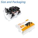 FREENOVE Robot Dog Kit for ESP32-WROVER CAM (Included), Dual-core 32-bit 240 MHz Microcontroller, Walking, Camera, Touch Sensor, Ultrasonic Ranging, Buzzer, RGB LED, Servo, App