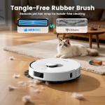 AIRROBO T30+ Robot Vacuum and Mop, 60-Day Self-Emptying, Proactive Intelligence Obstacle Avoidance, Carpet Detection, Tangle-Free Brush, 6000PA Suction, LDS Mapping, APP ＆ Voice Control