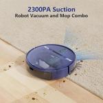 XIEBro Life Robot Vacuum and Mop Combo, Robotic Vacuum Cleaner 2 in 1 with WiFi/App/Voice, Schedule, Water Tank and Dustbin, Self-Charging, Slim, Ideal for Hard Floor, Pet Hair, Carpet