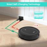 Robot Vacuum and Mop 4000Pa Strong Suction Robotic Vacuums Cleaner, 120 Min Runtime & Auto Recharge, WiFi/App/Remote/Alexa Control, 3-in-1 Ultra-Slim Quiet Ideal for Home Hard Floor, Carpet, Pet Hair