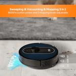 Robot Vacuum and Mop: 5000Pa Robotic Vacuum Self Emptying for 60 Days Hands-Free Cleaning, Self-Charging LiDAR Robot Vacuum Cleaner Alexa/APP Control for Hard Floor, Carpet, Pet Hair