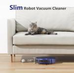 XIEBro Life Robot Vacuum and Mop Combo, Robotic Vacuum Cleaner 2 in 1 with WiFi/App/Voice, Schedule, Water Tank and Dustbin, Self-Charging, Slim, Ideal for Hard Floor, Pet Hair, Carpet