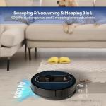 Robot Vacuum and Mop: 5000Pa Robot Vacuum Self Emptying, 360 LiDAR Navigation, 3L Dust Station for 60 Days Hands Free, Auto Carpet Boost, No-Go Zones, for Pet Hair, Hard Floors & Carpets APP Control