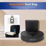 eitton A6Pro Robot Vacuum and Mop, Robot Vacuum Self Emptying, Up to 60 Days Hands Free Cleaning (Pure Black)