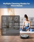 Robot Vacuum and Mop: 3000Pa Robotic Vacuum Cleaner for Under Furniture/Bed, 3-in-1 Robot Vacuum and Mop Combo, Gyro Navigation, 0.59" Obstacle Climb, App/Alexa Control for Hard Floors & Low-Pile Rugs