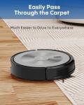 Robot Vacuum and Mop: 3000Pa Robotic Vacuum Cleaner for Under Furniture/Bed, 3-in-1 Robot Vacuum and Mop Combo, Gyro Navigation, 0.59" Obstacle Climb, App/Alexa Control for Hard Floors & Low-Pile Rugs