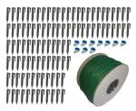 100 m / 3.4 mm robotic lawnmower limitation cable set compatible with Stihl iMOW/Viking robots