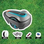 Gardena 15001-28 Sileno City 250 Robotic Lawnmower, Grey