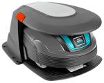 Gardena 04007-60 Garage for Robotic Lawnmower (R40Li, R70Li, Sileno City, Smart Sileno City), Grey