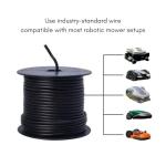 Robotic Lawnmower Installation Kit, 500 Ft Boundary Wire, 300 Anchor Stakes, 5 Cable Connectors