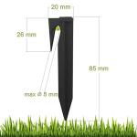 100 m / 3.4 mm robotic lawnmower limitation cable set compatible with Stihl iMOW/Viking robots