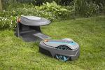 Gardena 04007-60 Garage for Robotic Lawnmower (R40Li, R70Li, Sileno City, Smart Sileno City), Grey