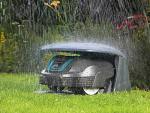 Gardena 04007-60 Garage for Robotic Lawnmower (R40Li, R70Li, Sileno City, Smart Sileno City), Grey