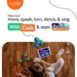 Wonder Workshop Dash Robot - Coding Robots for Kids 6+ - Voice Activated STEM Robot Toys - Interactive, Educational & Programmable