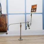 Sunnytech Steel Balance Robot with Memo Clip Kinetic Art Balance Toy Balancing Decompressive Home Offic Decor Desk Decor Science Psychology Toy WJ078