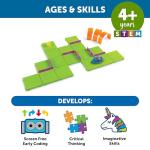 Learning Resources Code & Go Robot Mouse Activity Set Rechargeable, Screen-Free Early Coding Toy for Kids, Interactive STEM Coding Pet, Ages 4+, 83 Pieces