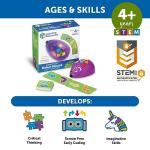 Learning Resources Code & Go Robot Mouse - 31 Pieces, Ages 4+, Coding STEM Toys, Screen-Free Coding Toys for Kids